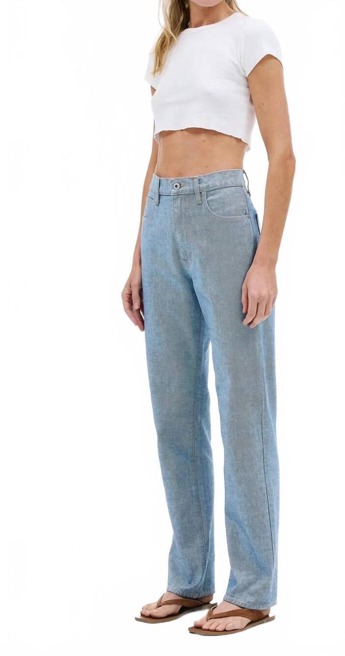 NEW SLVRLAKE london sky reverse jeans in blue